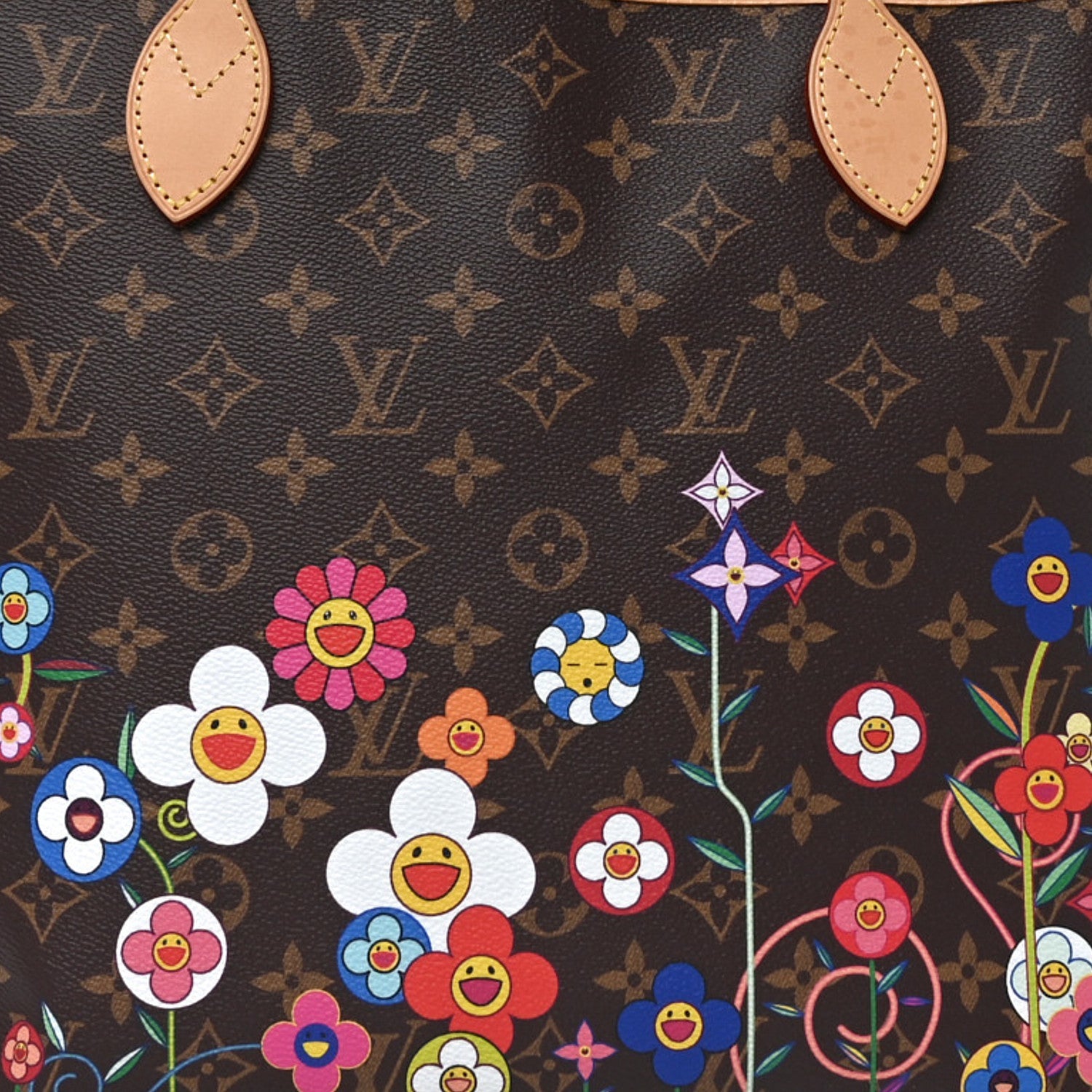 LV X TM Monogram Flowers Neverfull MM