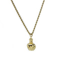 Christian Dior Perfume Bottle Necklace Metal Necklace