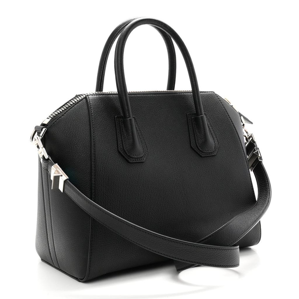 Sugar Goatskin Small Antigona Black