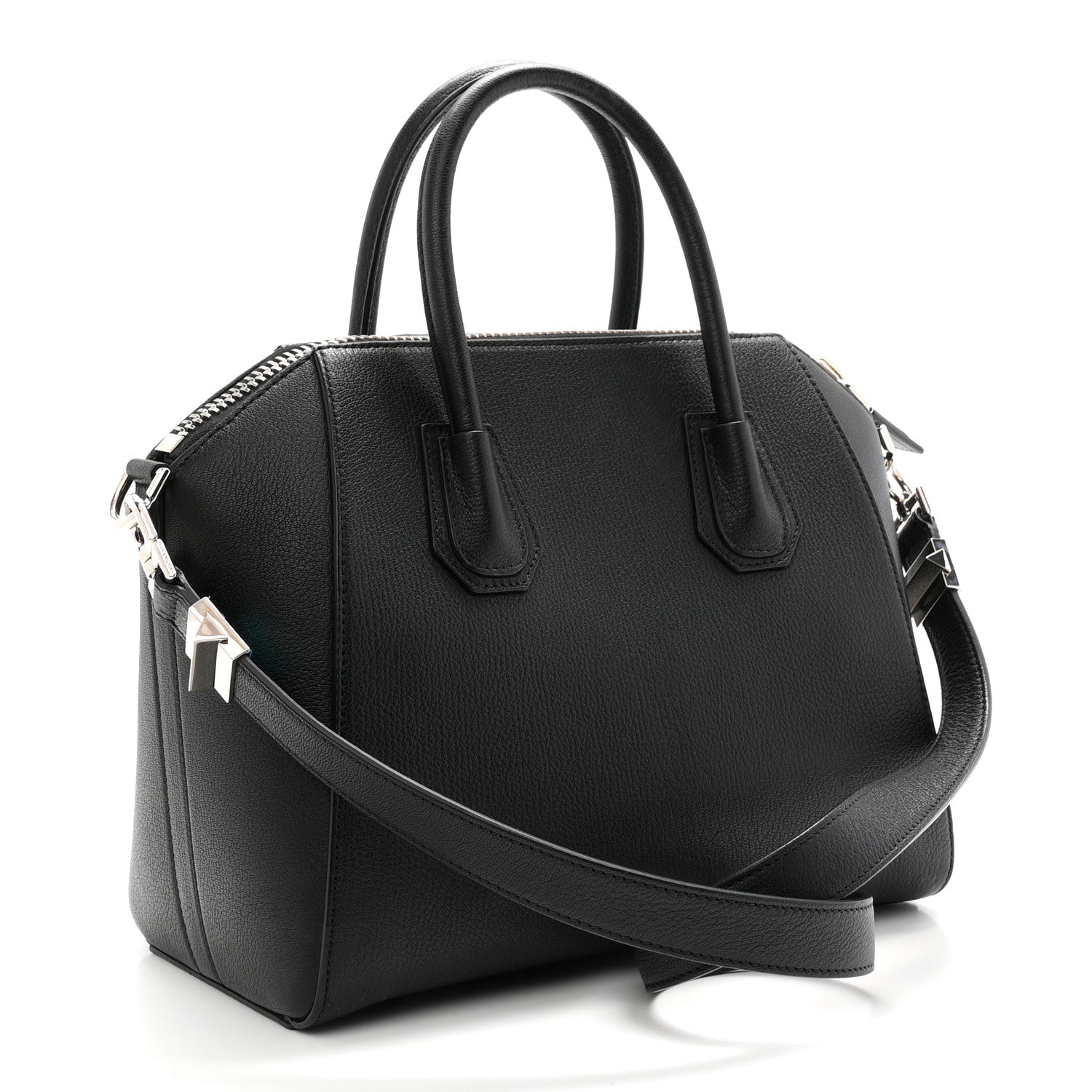 Sugar Goatskin Small Antigona Black