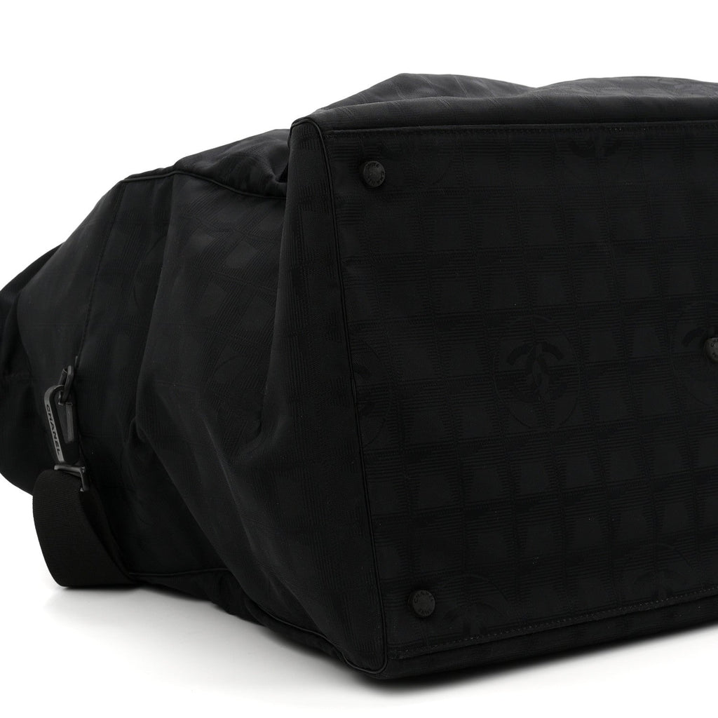 Nylon Travel Duffle Black