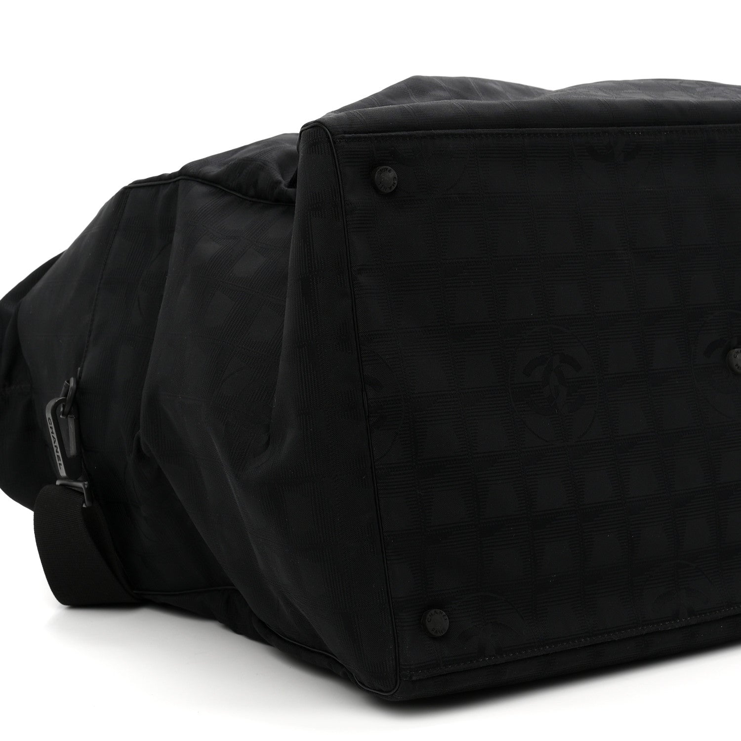 Nylon Travel Duffle Black