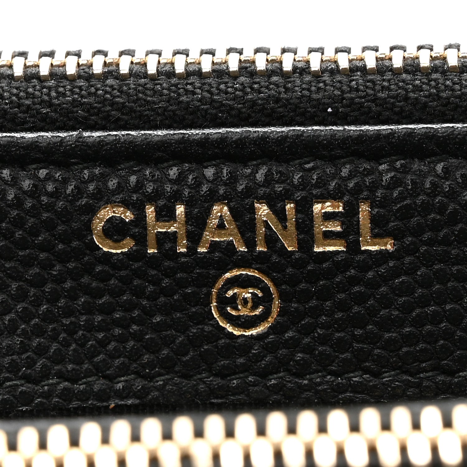 Caviar Quilted Small Boy Clutch With Chain Black