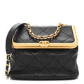 Lambskin Quilted My Crush Bag Black