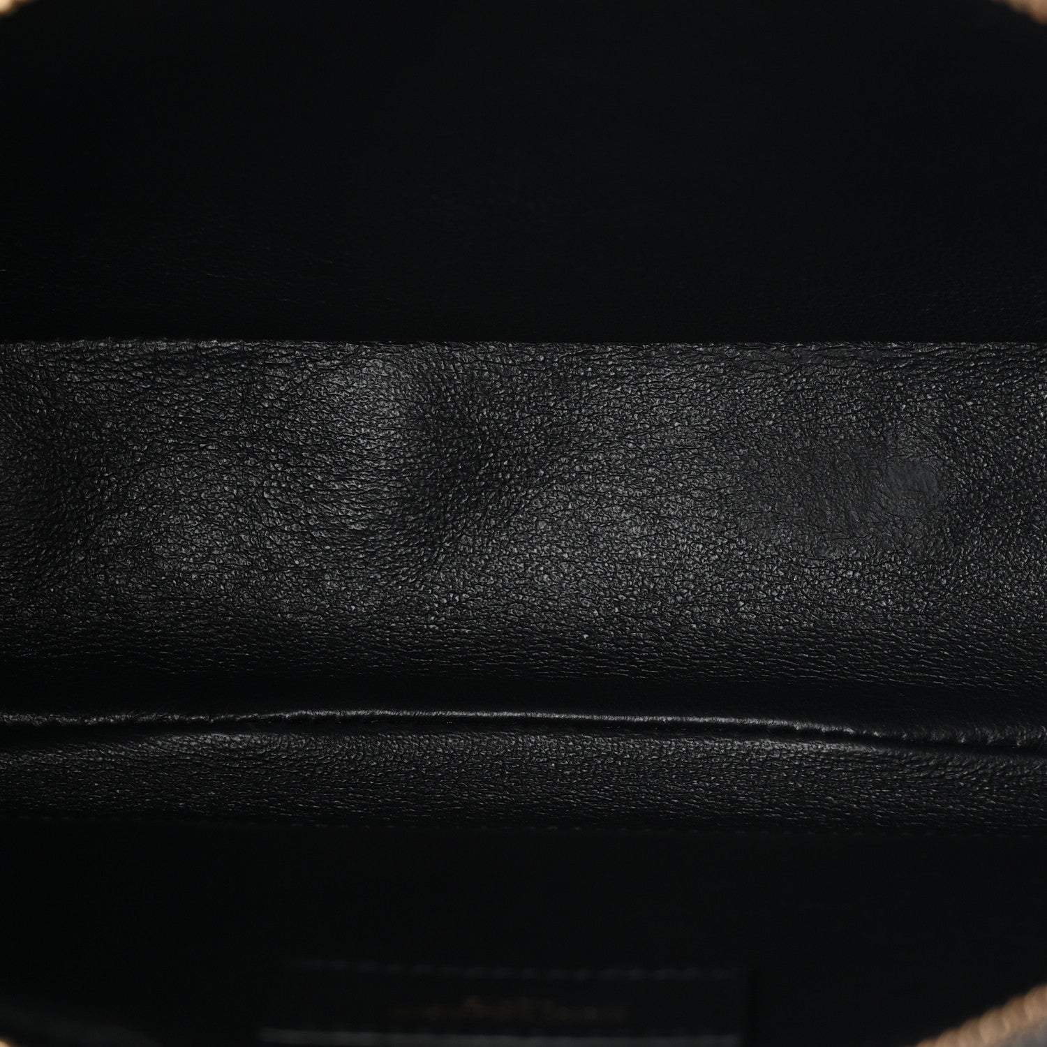 Canvas Monogram All Over Camera Bag Beige