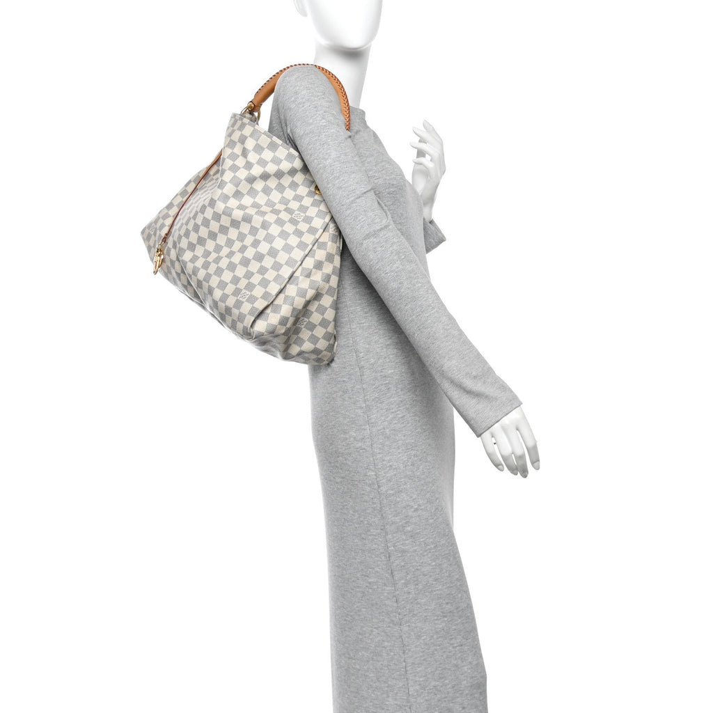 Damier Azur Artsy MM