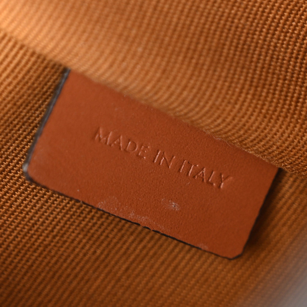 Triomphe Canvas Calfskin Ava Shoulder Bag Tan