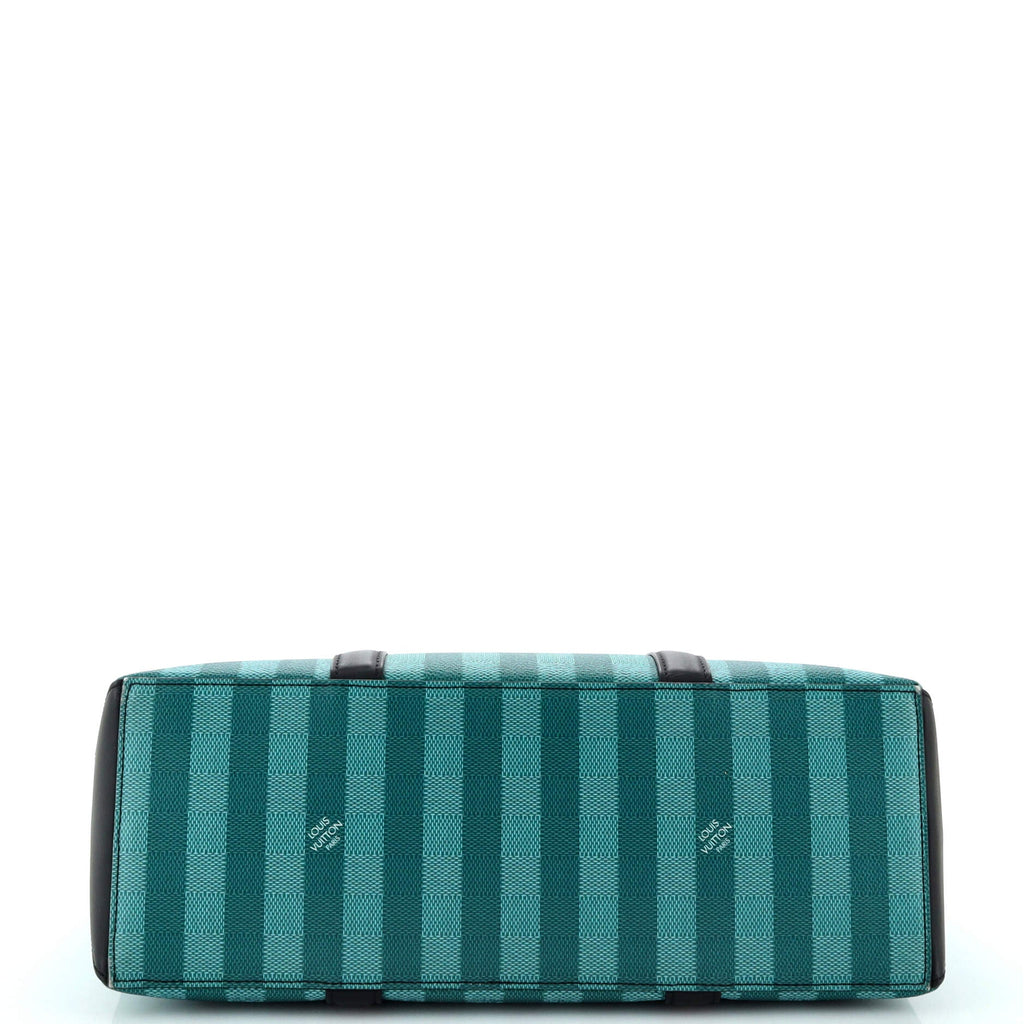 Louis Vuitton Weekend Tote Limited Edition Gradient Damier Stripes PM