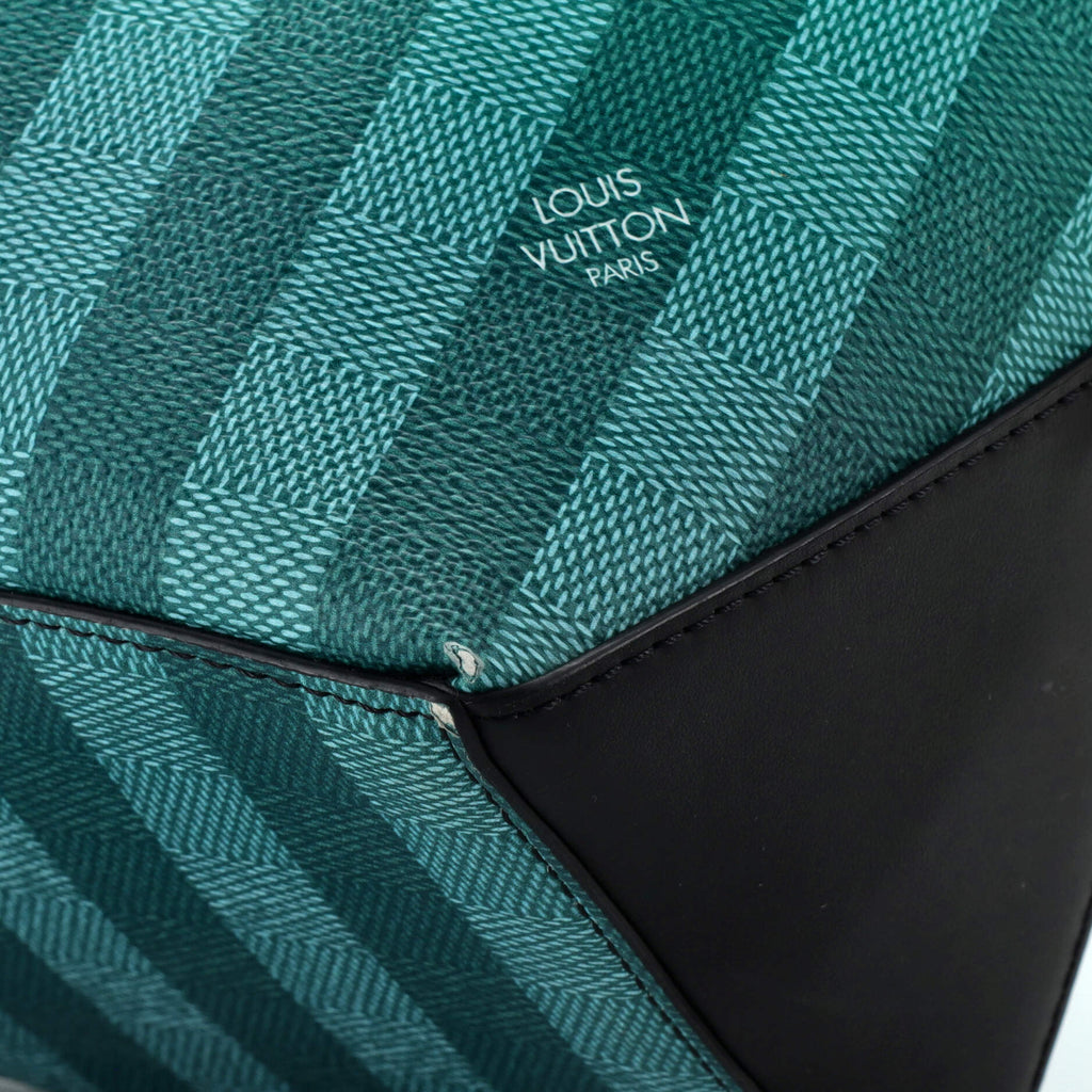 Louis Vuitton Weekend Tote Limited Edition Gradient Damier Stripes PM