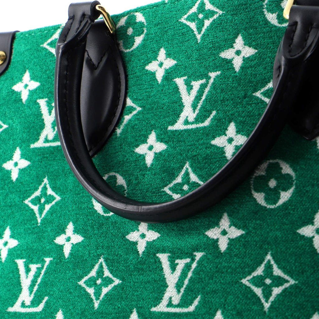 Louis Vuitton OnTheGo Tote LV Match Monogram Jacquard Velvet PM