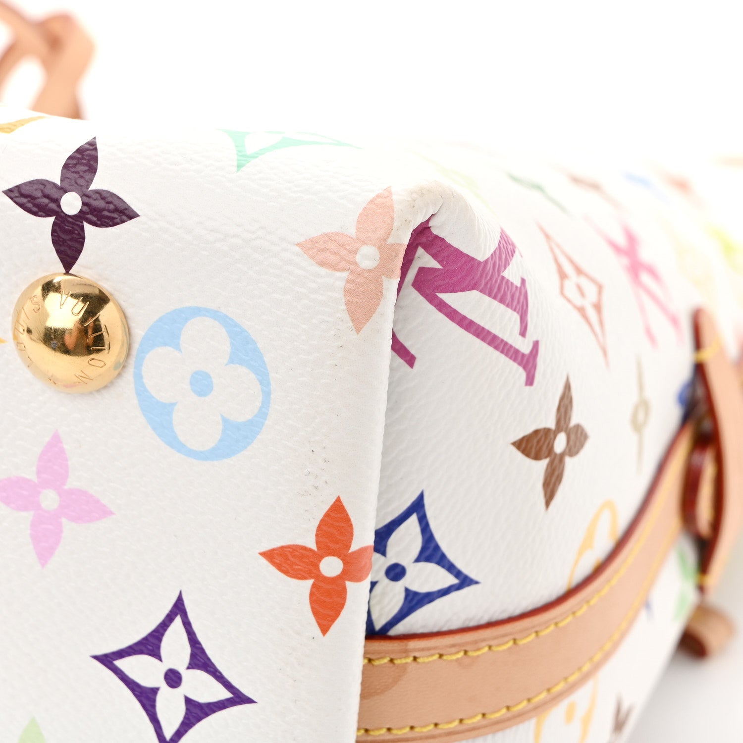 LV X TM Monogram Multicolor CarryAll PM White