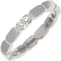 Chanel Première Promesse Pt950 Diamond Ring Size 7