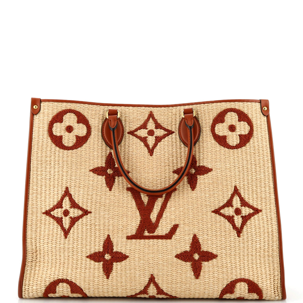 Louis Vuitton OnTheGo Tote Monogram Giant Raffia GM