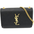 Saint Laurent KATE Grained Calfskin 2way Shoulder Bag