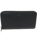 Dior Icon Grained Calfskin Long Zip Wallet