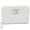 Chanel Matelassé Lambskin Card Coin Purse