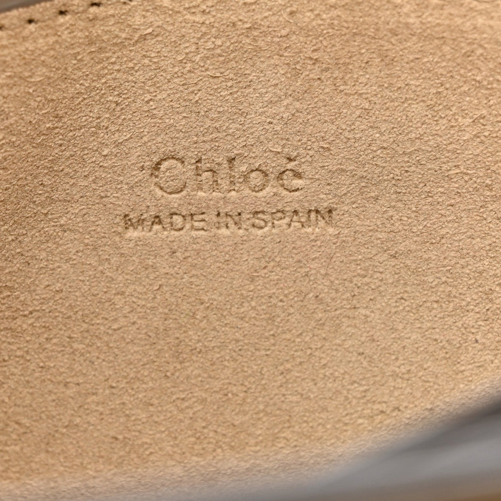 Suede Calfskin Small Faye Shoulder Bag Tobacco