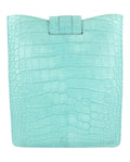Gucci Womens Vintage Ipad Crocodile Case