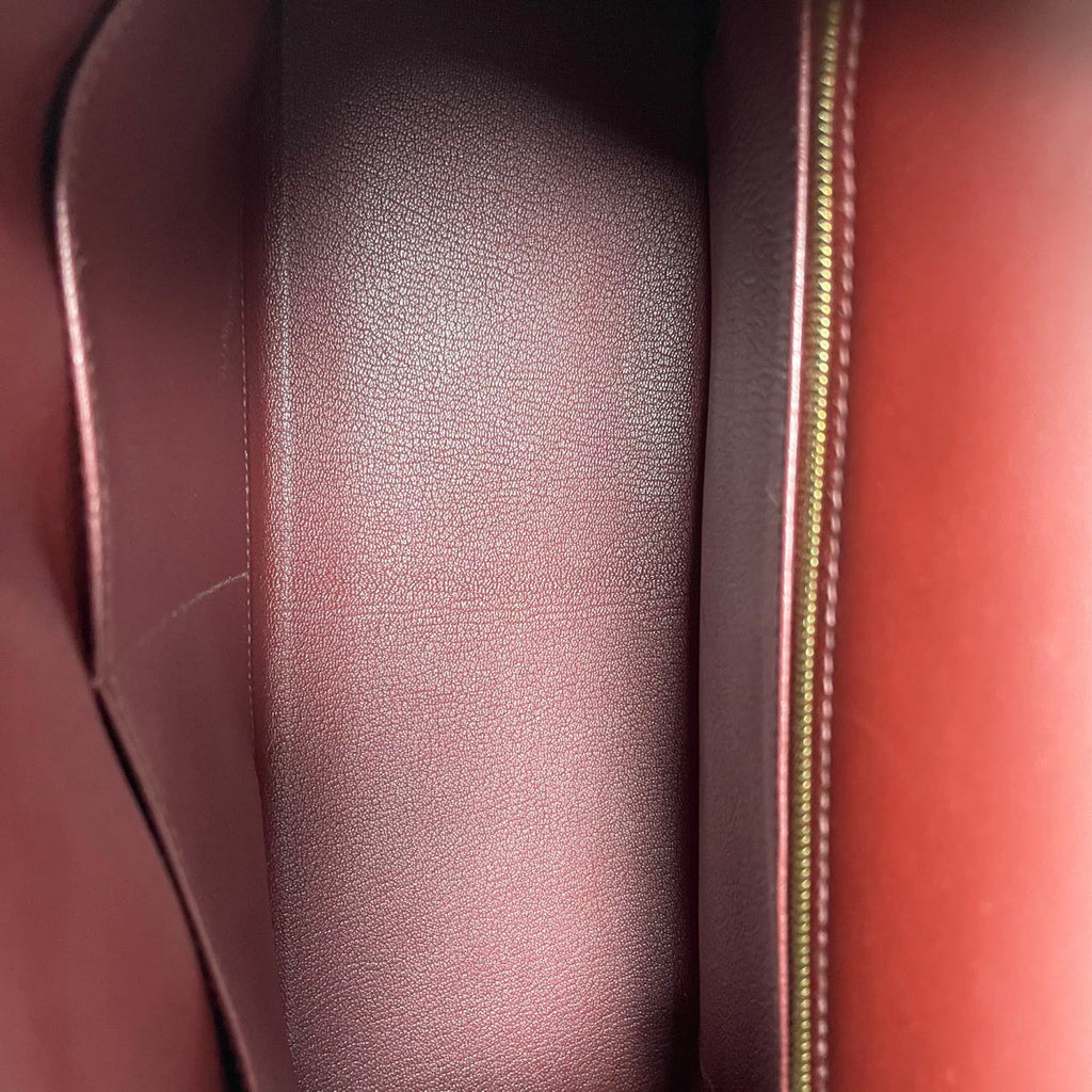 Hermès Kelly 32 Sellier Red (Rouge H) Box Leather 2017