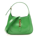 Boarded Dyana Lux Calfskin Small Jackie 1961 Hobo Spring Green