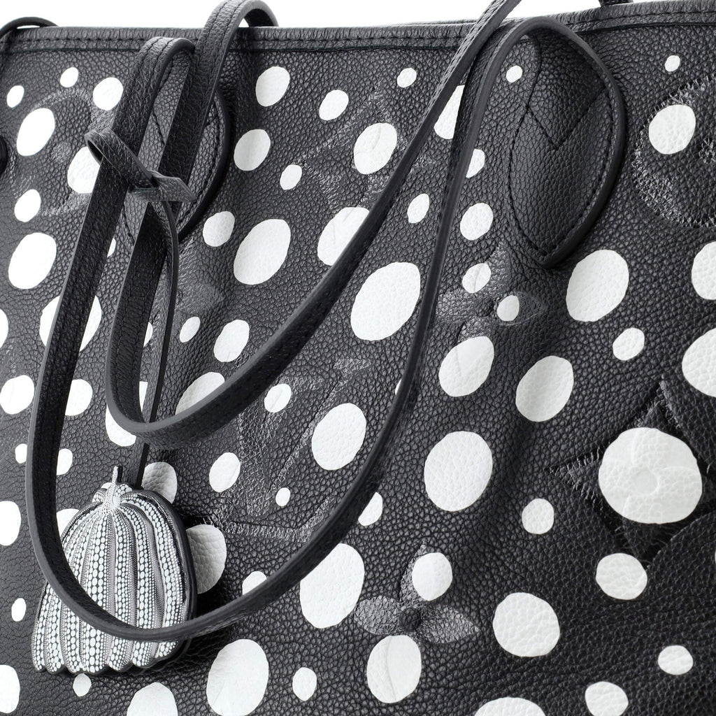 Louis Vuitton Neverfull NM Tote Yayoi Kusama Infinity Dots Monogram Empreinte Giant MM