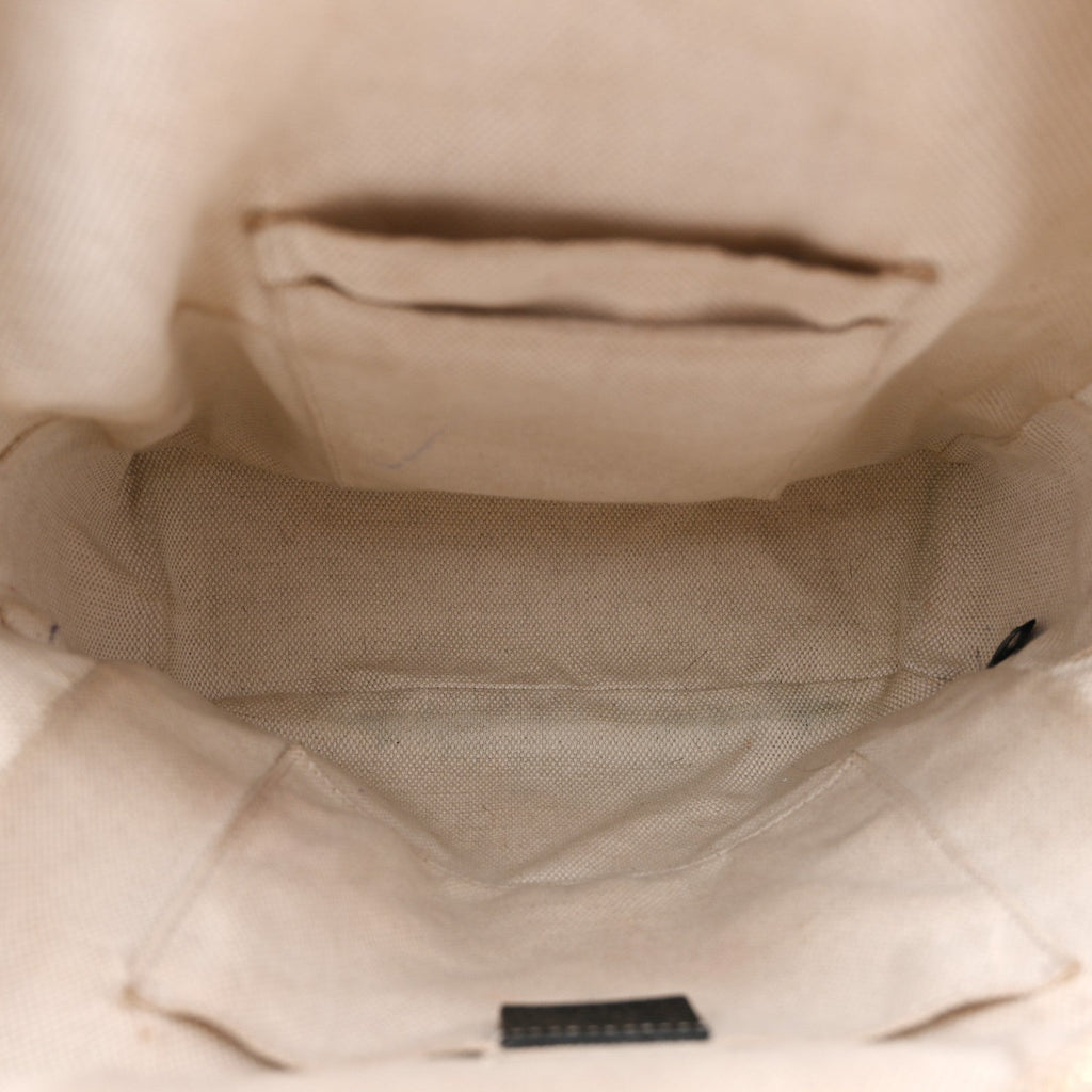 Pebbled Calfskin Soho Chain Backpack Black