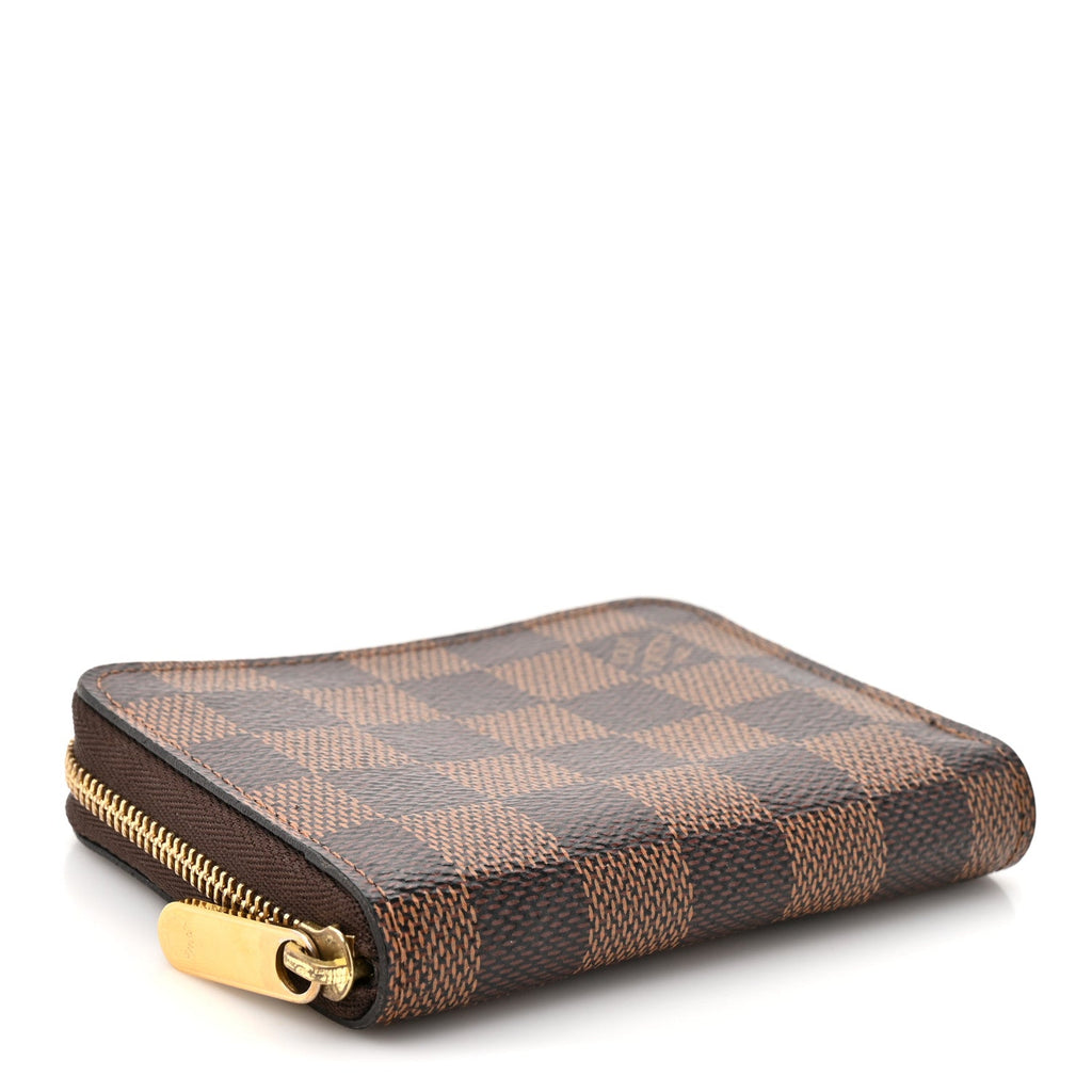 Damier Ebene Zippy Coin Purse