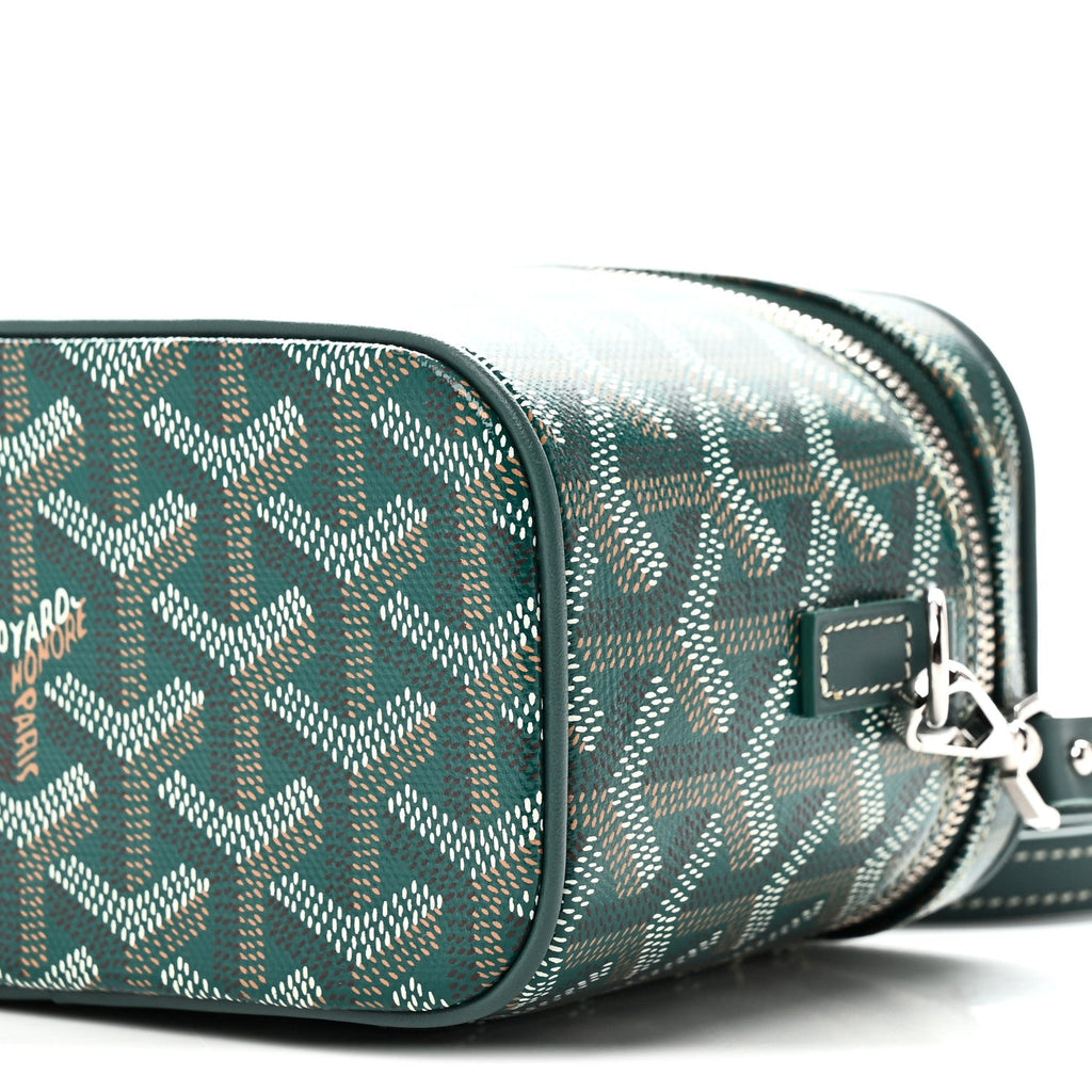 Goyardine Muse Mini Vanity Case Green