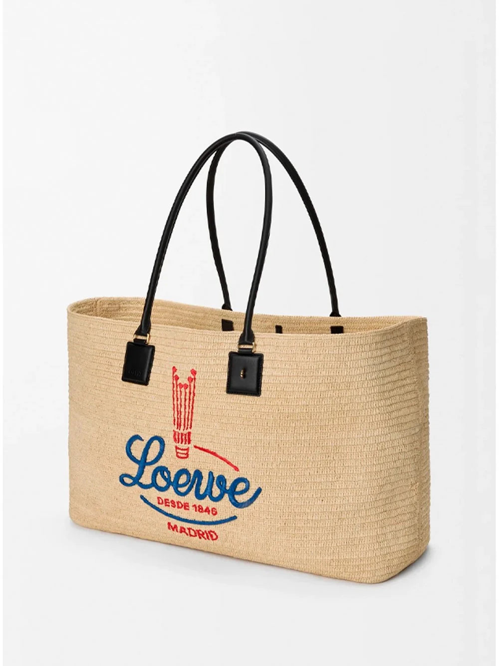 Loewe Women `Verano` Extra Large Raffia Tote