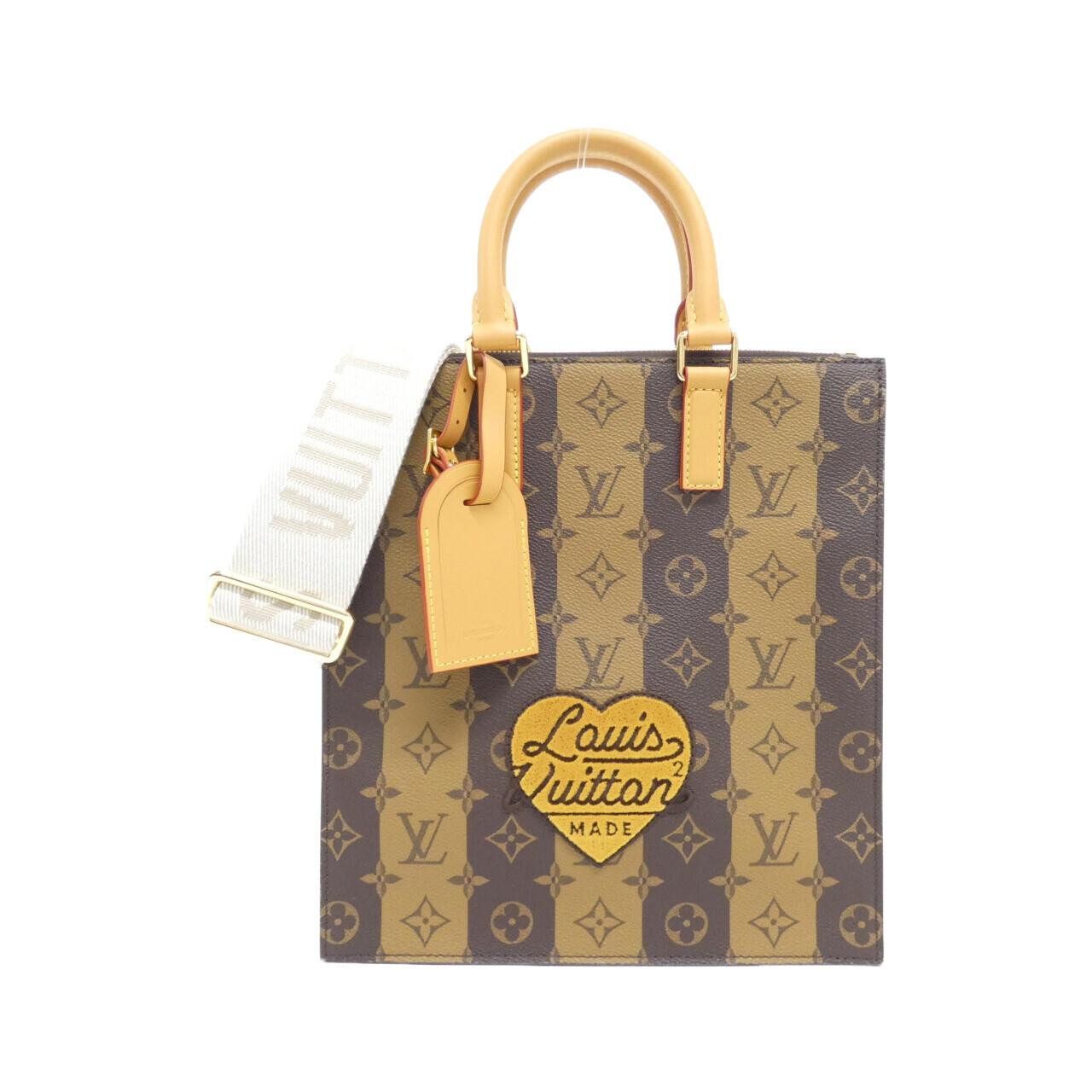 Louis Vuitton Sac Plat Messenger Monogram Shoulder Bag