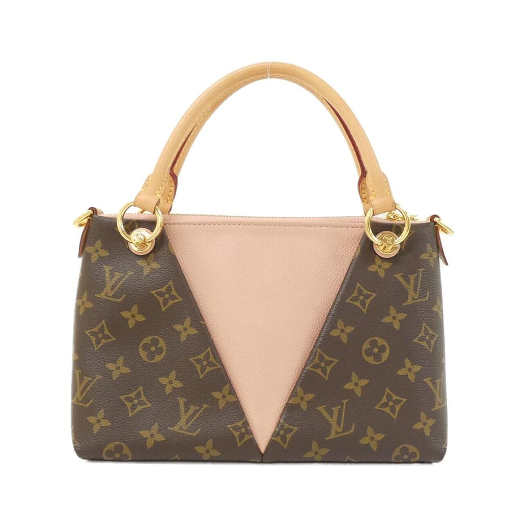 Louis Vuitton V Tote Monogram Coated Canvas Bag