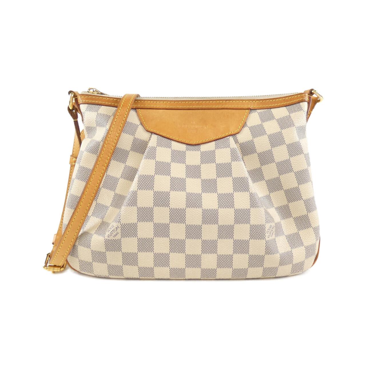 Louis Vuitton Siracusa Damier Azur Shoulder Bag