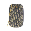 Christian Dior 30 Montaigne Dior Oblique Canvas Phone Holder