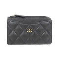 Chanel Timeless Classic Caviar Skin Card Case