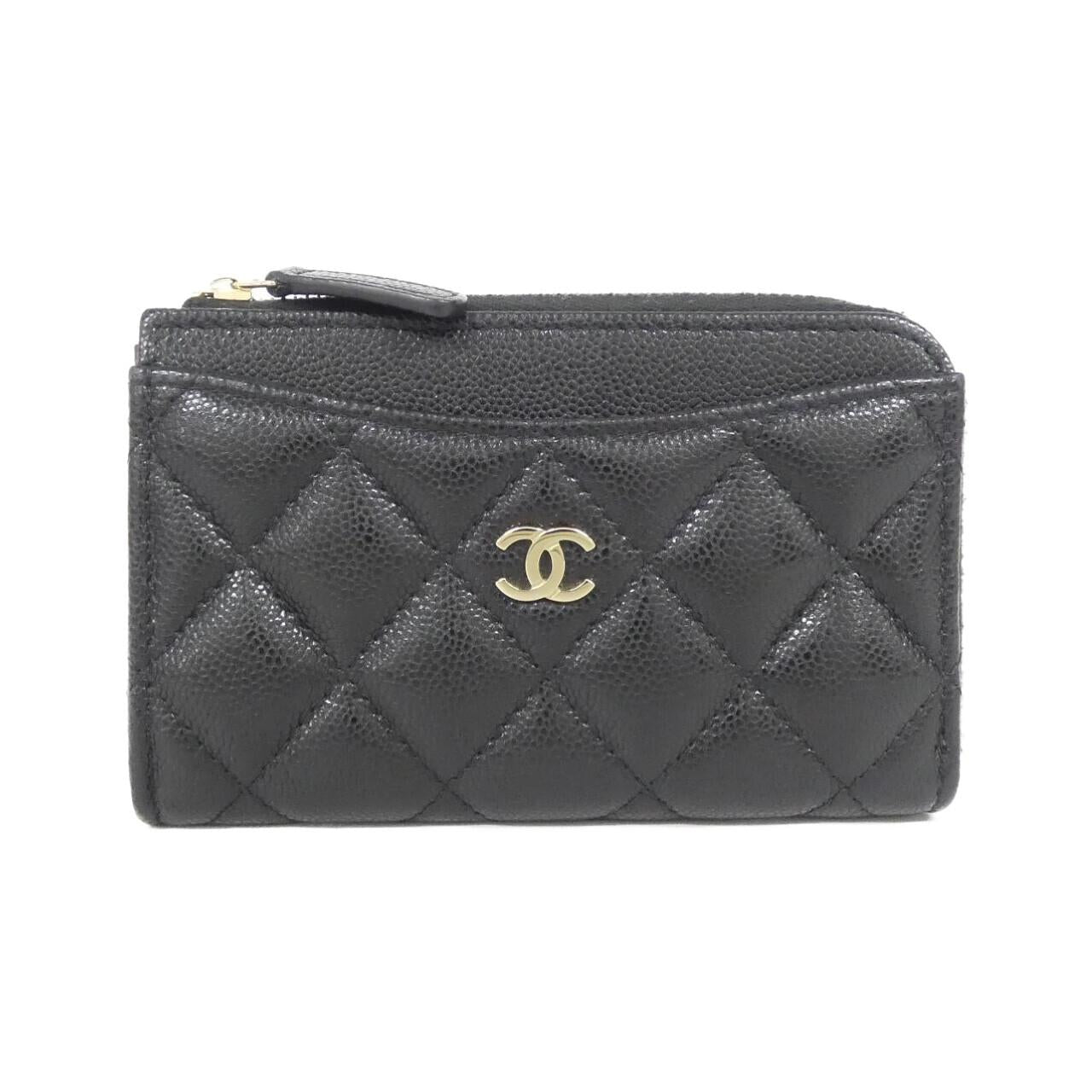 Chanel Timeless Classic Caviar Skin Card Case