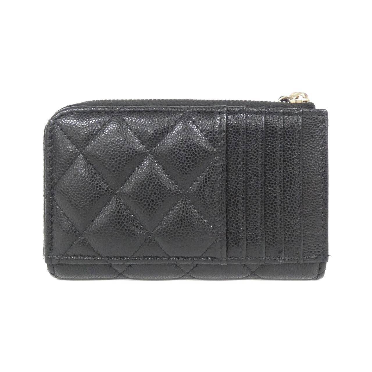 Chanel Timeless Classic Caviar Skin Card Case
