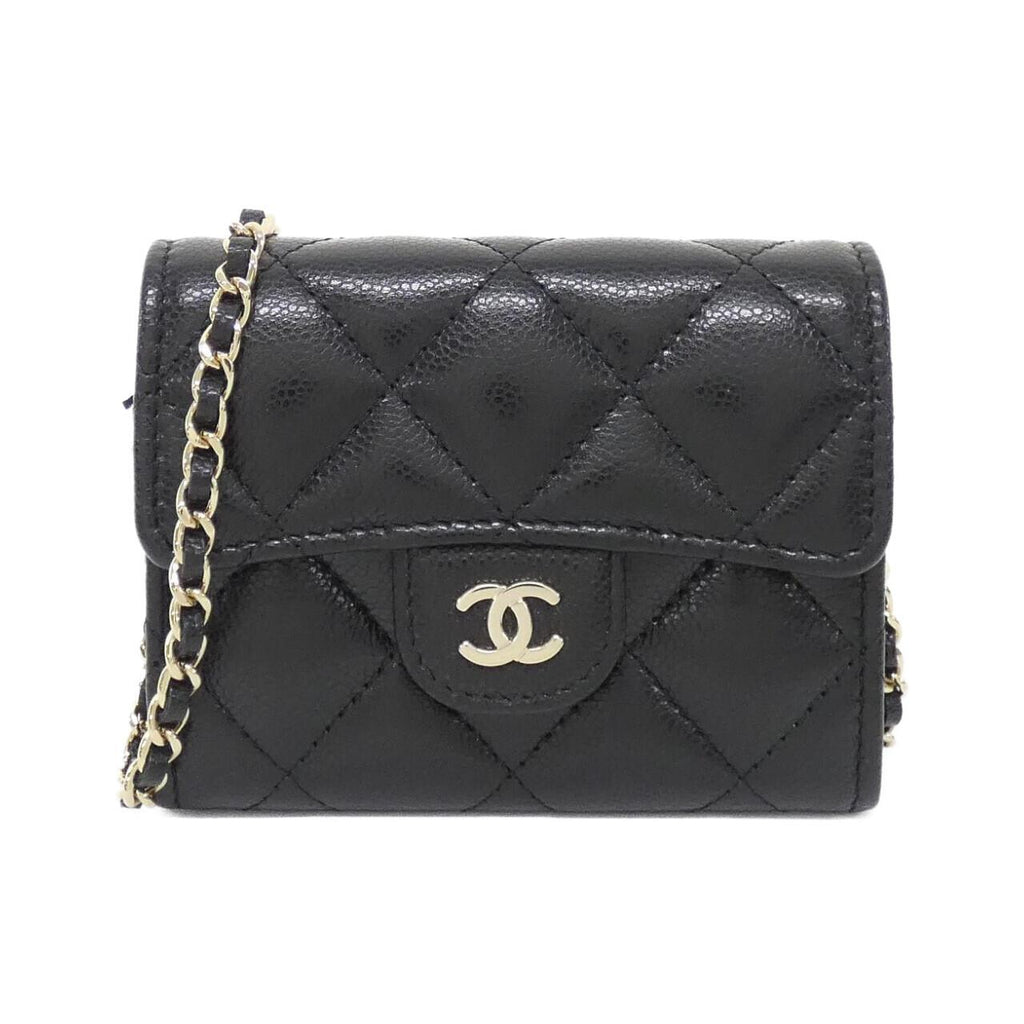 Chanel Timeless Classic Line Caviar Card Case