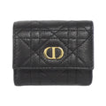 Christian Dior DIOR CARO HIBISCUS Calfskin Wallet