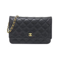 Chanel Timeless Classic Caviar Skin Wallet on Chain