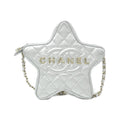 Chanel AS4579 Metallic Lambskin Shoulder Bag