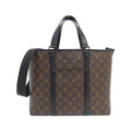 Louis Vuitton Monogram Macassar Weekend Tote Bag