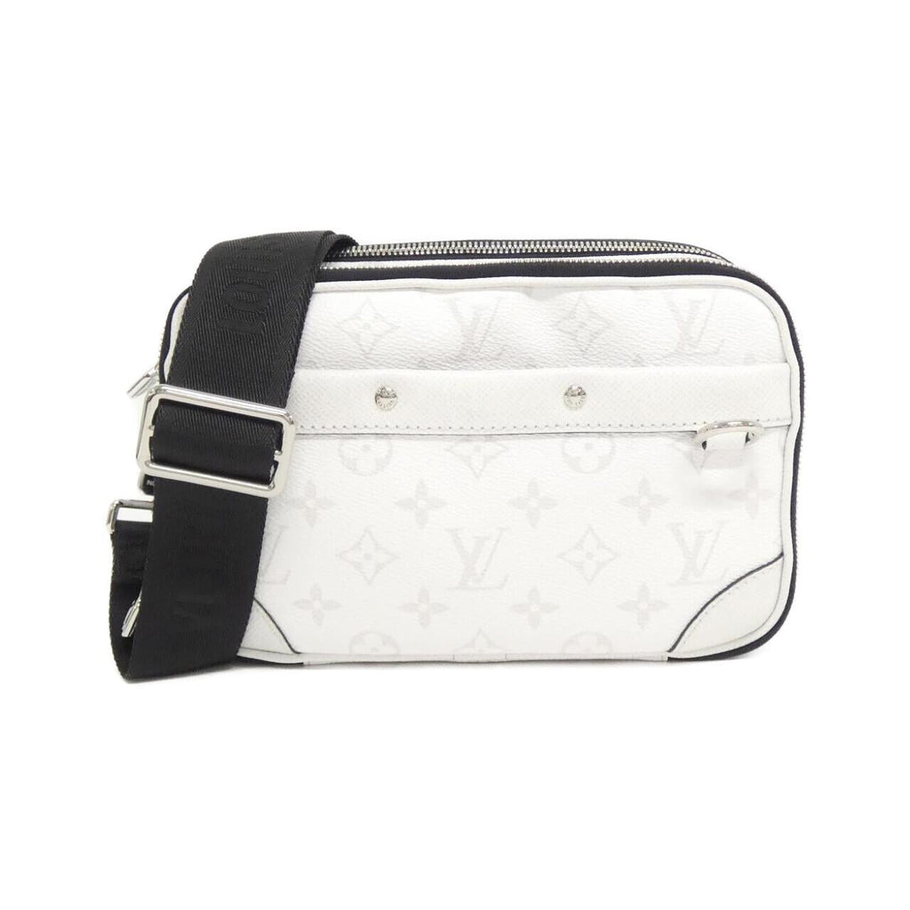 Louis Vuitton Taiga Lama Alpha Messenger Coated Canvas Calf Shoulder Bag