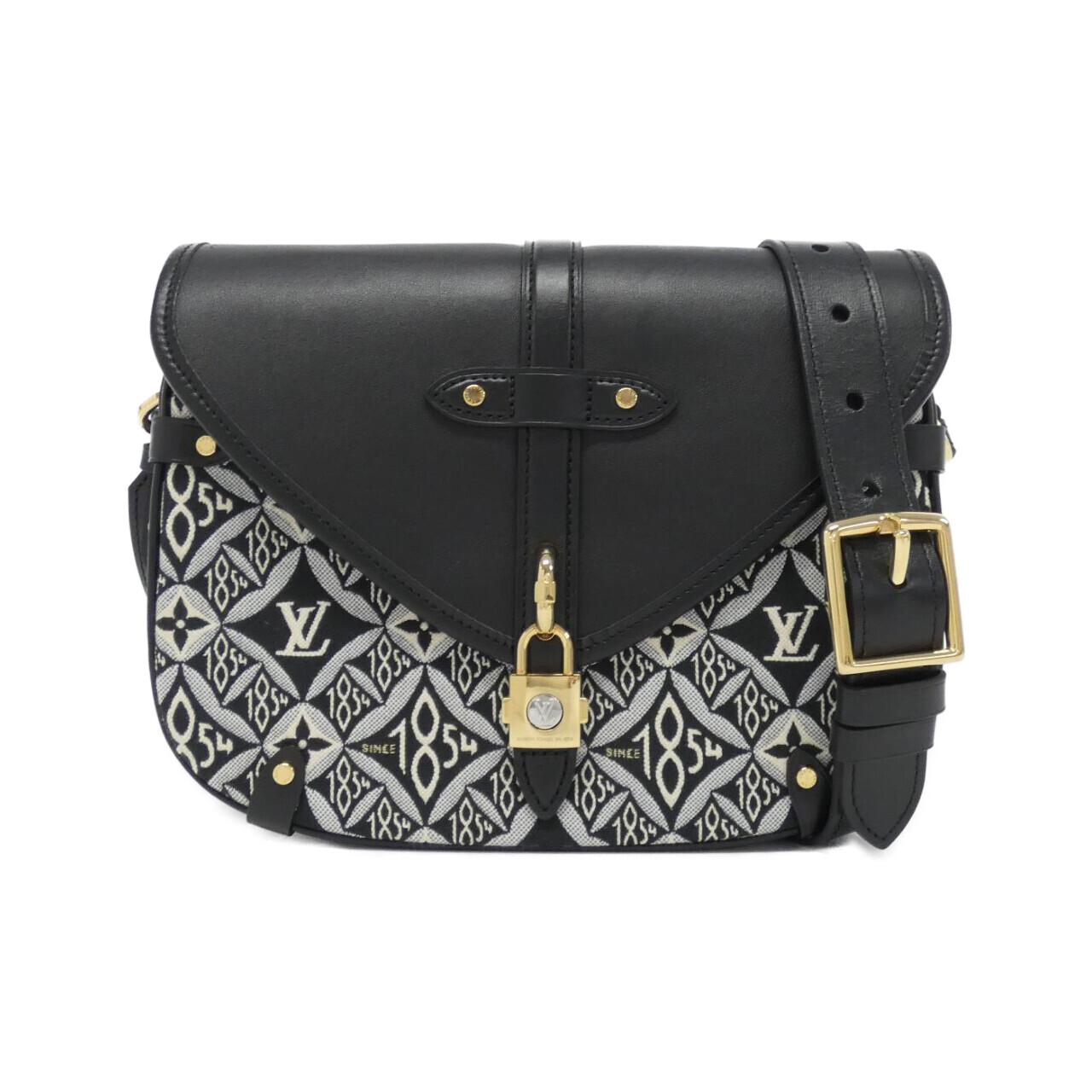 Louis Vuitton SINCE1854 Neo Saumur Jacquard Canvas Calf Shoulder Bag