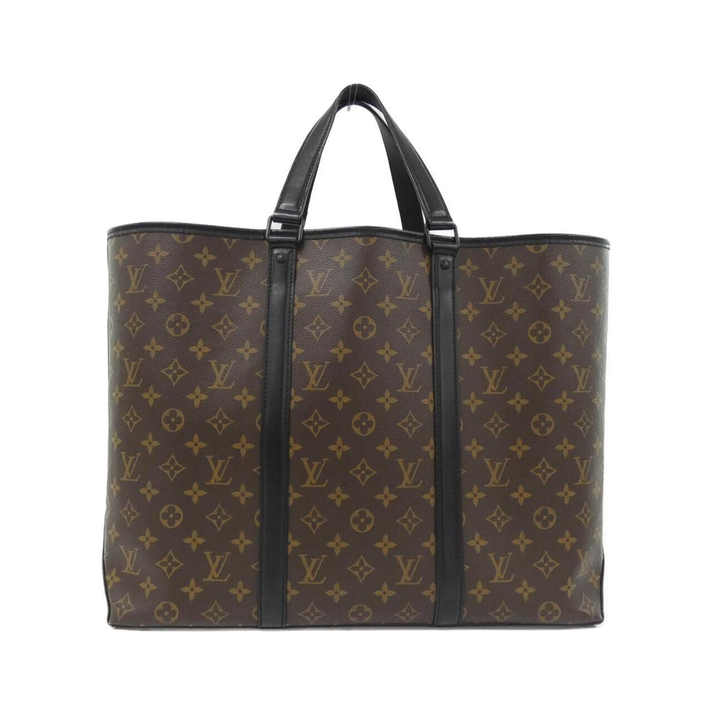 Louis Vuitton Monogram Macassar Weekend Tote Bag