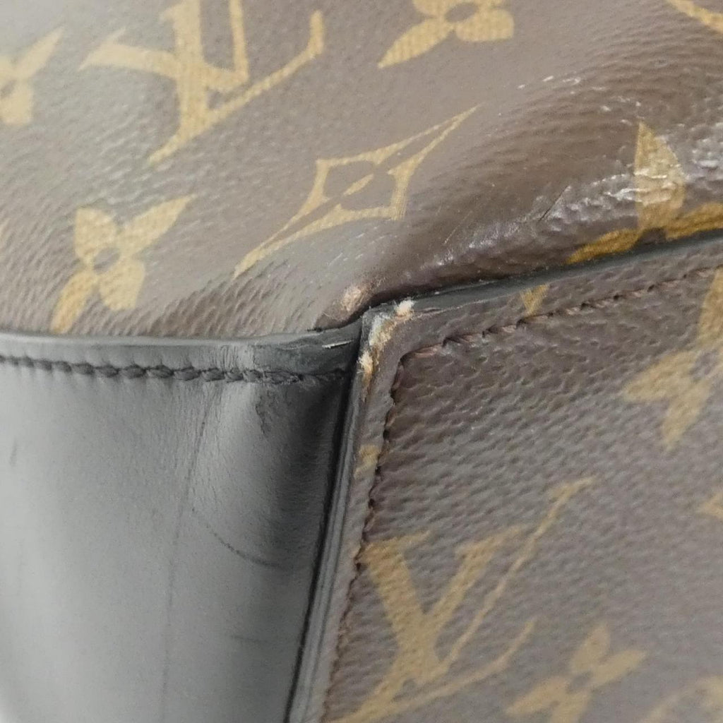 Louis Vuitton Monogram Macassar Weekend Tote Bag