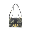 Christian Dior DIOR OBLIQUE 30 MONTAIGNE Canvas Shoulder Bag