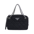 Prada 1BH910 Tessuto Impuntu Shoulder Bag