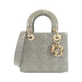 Christian Dior Lady Dior Enamel Bag
