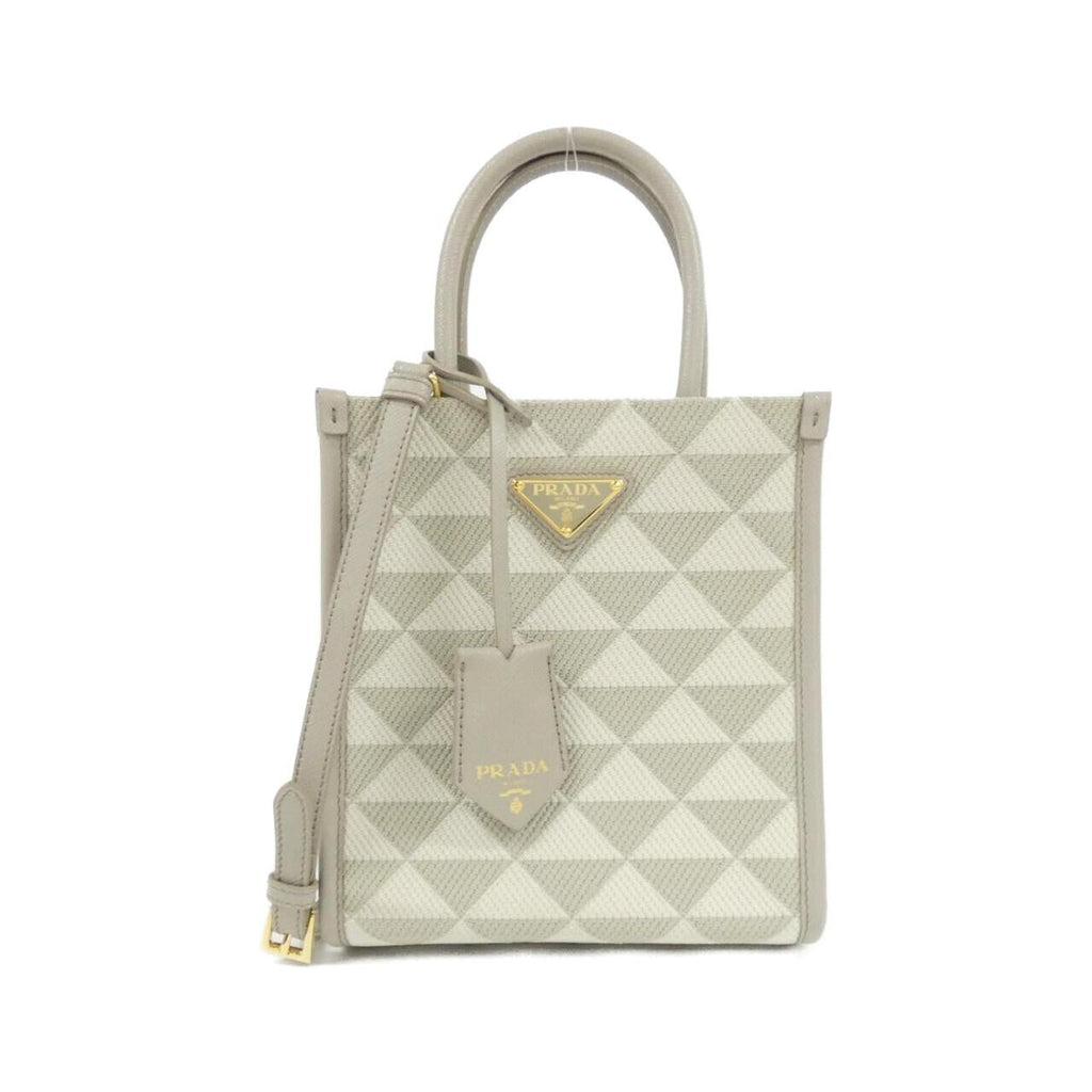 Prada 1BA355 TRIANGOLO JACQUARD Shoulder Bag