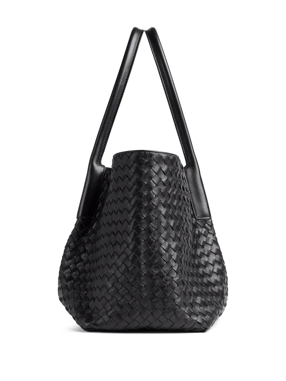 Bottega Veneta Women Pinacoteca Grande Reversible Tote Bag In Intrecciato Silky Leather